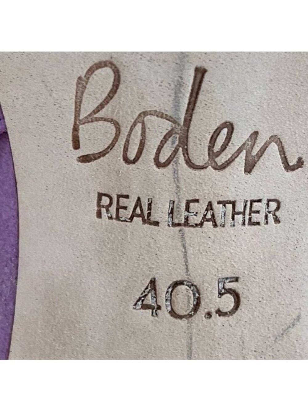 Boden Happy Heels Suede Pointed Toe Mid Heel Sling Back Pumps for Women Size 9 - Picture 8 of 11